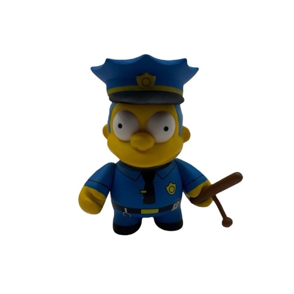 Kidrobot The Simpsons series 1 Police Chief Wiggum 3-inch vinyl figure Loose